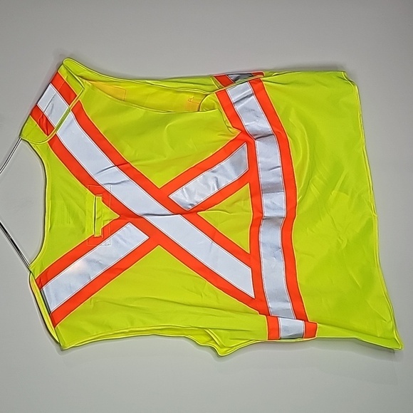 Viking XXL yellow reflective class 2 level 2 vest - Picture 5 of 7